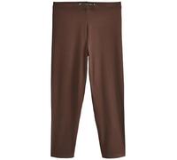 Next Mujeres Leggings Cropped Marrón Chocolate 38