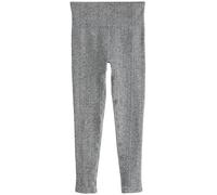NEXT Mujeres Leggings de Cintura Alta sin Costuras de Punto Acanalado Gris Marga S
