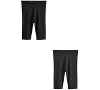 Next Mujeres Pack de 2 Pantalones Cortos de Ciclista Negro 42