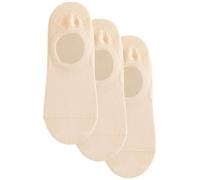 NEXT Mujeres Pack de 3 pares de calcetines invisibles Nude M-L