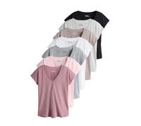 NEXT Mujeres Pack de 7 Camisetas de Manga Japonesa