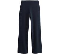 NEXT Mujeres Pantalones de Punto Roma reductores con Pernera Ancha Navy Pinstripe 36