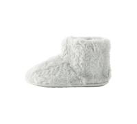 Next Mujeres Pantuflas estilo bota con pelo sintético Gris 37