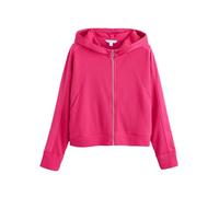 NEXT Mujeres Sudadera con Capucha con Textura de Punto Grano de arroz con Cremallera Fluro Pink XL