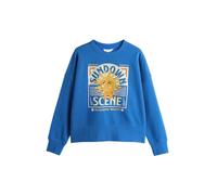 NEXT Mujeres Sudadera de Cuello Redondo con gráfico Azul Cobalto L