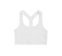 NEXT Mujeres Top Corto Deportivo de bajo Impacto y Gran Comodidad Blanco 34