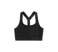 NEXT Mujeres Top Corto Deportivo de bajo Impacto y Gran Comodidad Negro 44