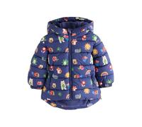 NEXT Niñas Abrigo acolchado impermeable con capucha y forro polar Navy Character 5 Años-6 Años