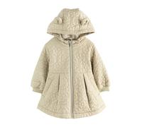 NEXT Niñas Abrigo acolchado impermeable con faldón Verde salvia 6 Años-7 Años