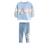 NEXT Niñas Conjunto de top y leggings de Bluey Azul 18 Meses