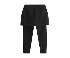 NEXT Niñas Falda y Leggings 2 en 1 Negro 7 Años