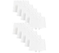 NEXT Niñas Pack de 10 Braguitas Tipo Culotte Blanco 7 Años-8 Años
