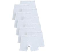 NEXT Niñas Pack de 10 Braguitas Tipo Culotte de Pernera Larga Blanco 3 Años-4 Años