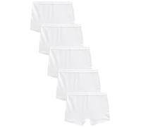 NEXT Niñas Pack de 5 Braguitas Tipo Culotte Blanco 3 Años-4 Años