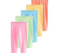 NEXT Niñas Pack de 5 Leggings Multi 5 Años-6 Años