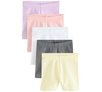 NEXT Niñas Pack de 5 Pantalones Cortos de Ciclismo Multi 3 Años-4 Años