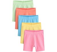 NEXT Niñas Pack de 5 Pantalones Cortos de Ciclismo Multi Bright 2 Años-3 Años