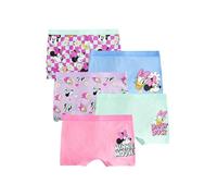 NEXT Niñas Pack de 5 Pantalones Cortos Minnie Mouse Pink/Purple 2 Años-3 Años