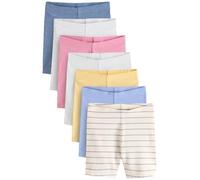 NEXT Niñas Pack de 7 Pantalones Cortos de Ciclismo Core 2 Años-3 Años