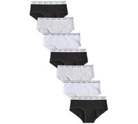 NEXT Niñas Pack de 7 Pares de Braguitas Hipster Negro/Gris/Blanco 15 Años-16 Años