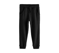 NEXT Niñas Pantalones de chándal con Forro de Polar Negro 8 Años