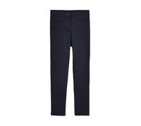 NEXT Niñas Pantalones Escolares de Corte Pitillo elásticos de Largo estándar Azul Marino 140
