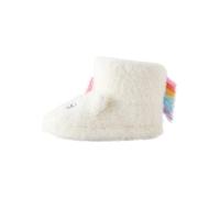 NEXT Niñas Pantuflas Estilo Botas White Unicorn 24
