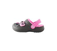 NEXT Niñas Pantuflas Tipo Zueco Black/Pink Spooky 30.5