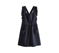 NEXT Niñas Pichi Escolar con Detalle de Volantes Azul Marino 6 Años