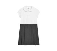 NEXT Niñas Pichi para el Cole de Manga Corta 2 en 1 Gris 9 Años