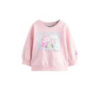 NEXT Niñas Sudadera con Cuello Redondo de Peppa Pig y Evie Pig Rosa 3 Años-4 Años