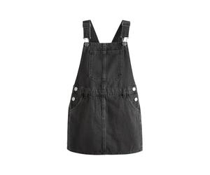 NEXT Niñas Vestido de Denim Tipo Pichi Negro 4 Años