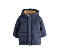 NEXT Niños Abrigo impermeable acolchado con forro de borreguito Azul Marino 3 Meses-6 Meses