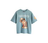 NEXT Niños Camiseta con diseño de Videojuego Mario Blue Donkey Kong Print 9 Años