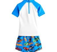 NEXT Niños Camiseta Protectora y Shorts de baño Hot Wheels 3 Años-4 Años