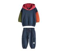 NEXT Niños Conjunto de sudadera con capucha y pantalón de chándal Azul Marino 18 Meses-2 Años