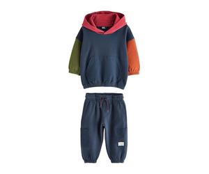 NEXT Niños Conjunto de sudadera con capucha y pantalón de chándal Azul Marino 4 Años-5 Años
