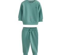 NEXT Niños Conjunto de sudadera y pantalones de chándal con logotipo Verde 6 Años-7 Años