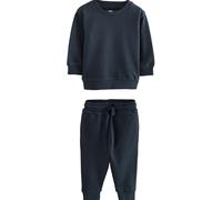 NEXT Niños Conjunto de sudadera y pantalones de chándal lisos Azul Marino 2 Años-3 Años