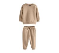 NEXT Niños Conjunto de sudadera y pantalones de chándal lisos Piedra 3 Años