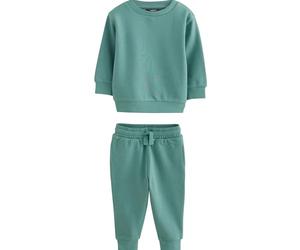 NEXT Niños Conjunto de sudadera y pantalones de chándal lisos Verde 3 Años-4 Años