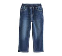 NEXT Niños Jeans elásticos de Corte Holgado y Cintura elástica Azul índigo 5 Años