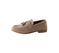 NEXT Niños Mocasines Elegantes con Detalle de Borla Neutral Beige 34.5