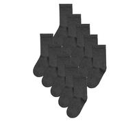 Next Niños Pack de 10 pares de calcetines con diseño rico en algodón Gris 31