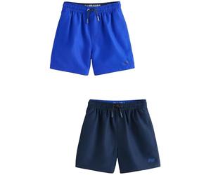 NEXT Niños Pack de 2 bañadores Cobalt Blue and Navy 12 Años