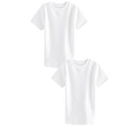 NEXT Niños Pack de 2 Camisetas térmicas de Manga Corta Blanco 15 Años-16 Años