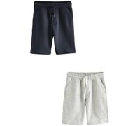 NEXT Niños Pack de 2 Pantalones Cortos de Punto básicos