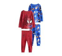 NEXT Niños Pack de 2 Pijamas cómodos Red Spidey 6 Años-7 Años