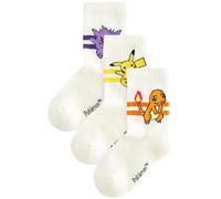NEXT Niños Pack de 3 pares de calcetines de Pokémon Blanco 31-36