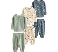 NEXT Niños Pack de 3 Pijamas extragrandes Blue/Ecru 2 Años-3 Años